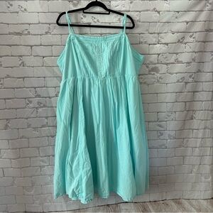 Torrid Aqua Midi Dress